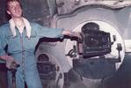 1983: Heizer auf dem Eisbrecher STETTIN